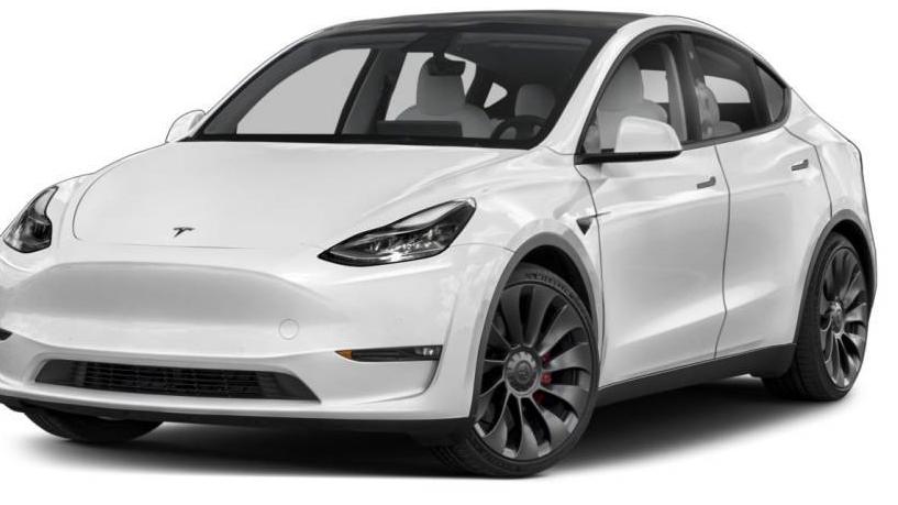 TESLA MODEL Y 2020 5YJYGDEF5LF058923 image